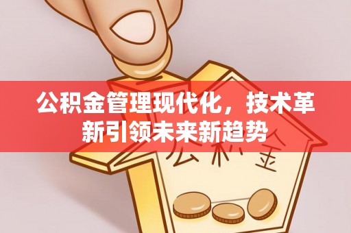 滨湖公积金管理现代化，技术革新引领未来新趋势