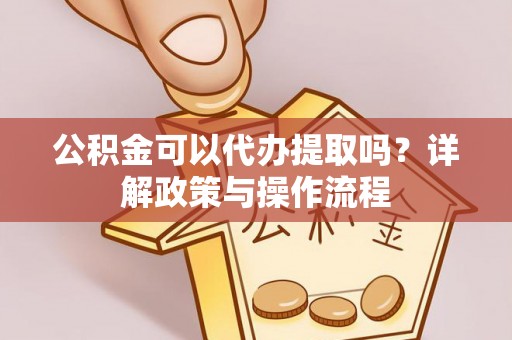 滨湖公积金可以代办提取吗？详解政策与操作流程