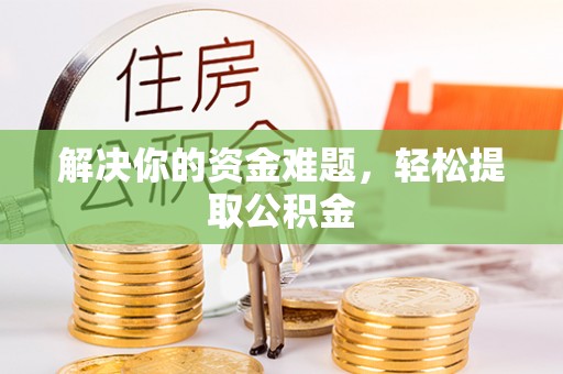 滨湖解决你的资金难题，轻松提取公积金