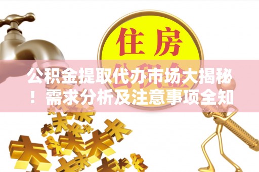 滨湖公积金提取代办市场大揭秘！需求分析及注意事项全知道