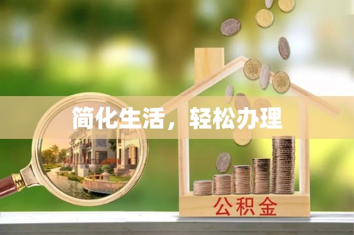 滨湖简化生活，轻松办理